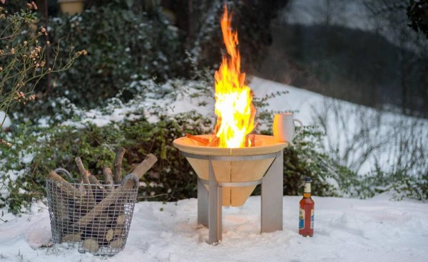 Feuerspeicher Feuer, Licht & viel Wärme