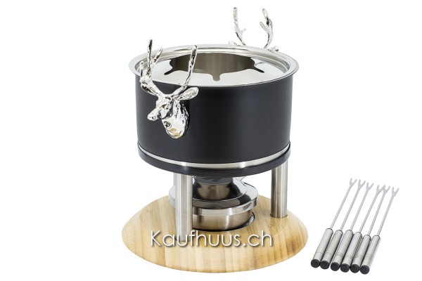 Fleischfondue-Set “Deer Deluxe”, 9-teilig