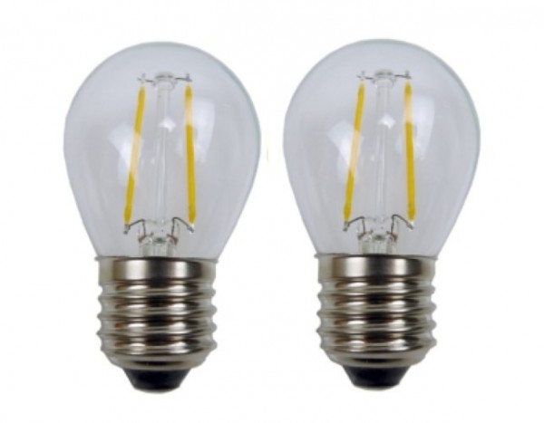 Easy-Connect 2 LED Leuchtmittel E27 Filament