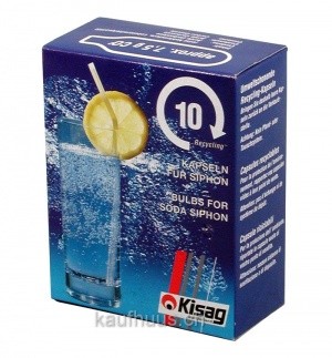 Kisag CO2 Kapseln für Siphon Flaschen
