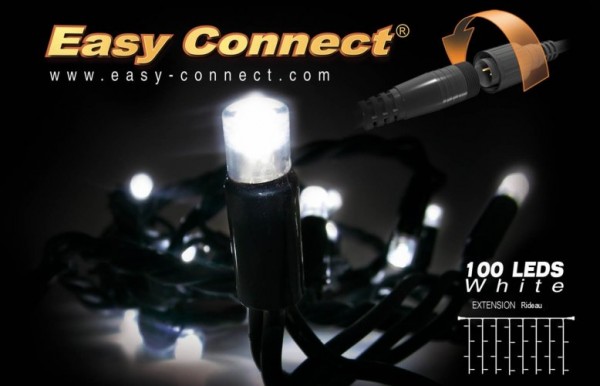 Easy-Connect Extension 100 Leds Rideau, LED blau