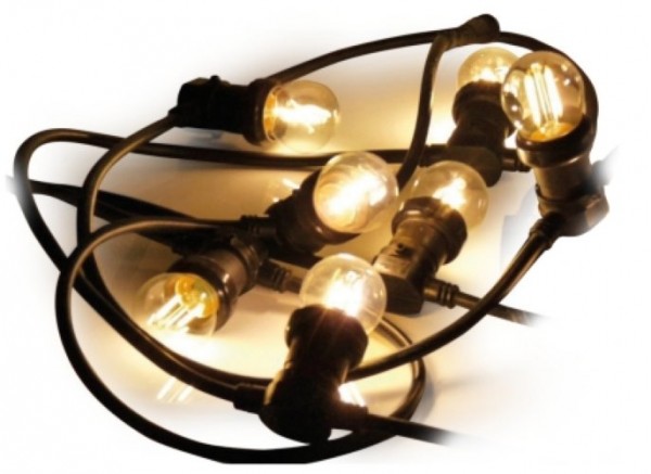 Easy-Connect Festliche Lichterkette klassisch 8 x 1.8W