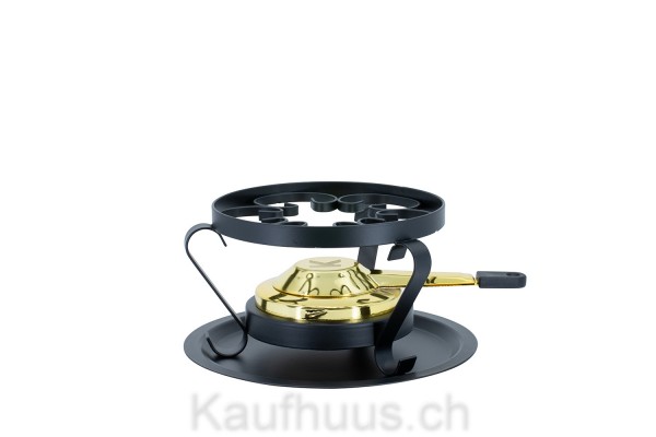 Rechaud Traditional mit Pastenbrenner Gold