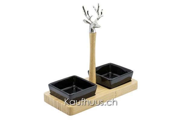 Saucenschalen “Deer Deluxe”, 2er Set