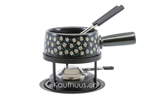 Käsefondue-Set „Edelweiss Wiese“ , 5-teilig Ø 16 cm