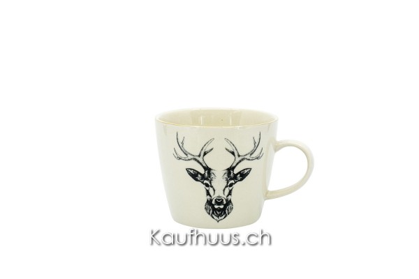 Kaffeetasse “Oh Deer!” Hirsch, 300 ml