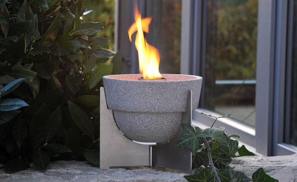 Schmelzfeuer Outdoor L Granicium® mit Deckel