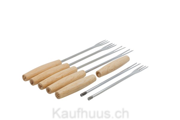 Fondugabel-Set "Duo Deluxe", 18-teilig