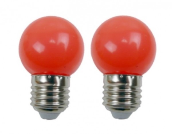Easy-Connect 2 LED Leuchtmittel E27 Rot