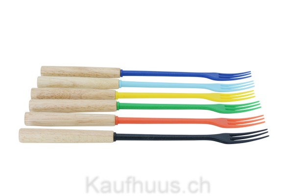 Käsefondue-Gabeln „Protect Wood Colors“