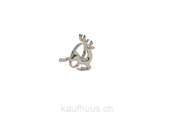 Serviettenring "Hirsch", 4er Set