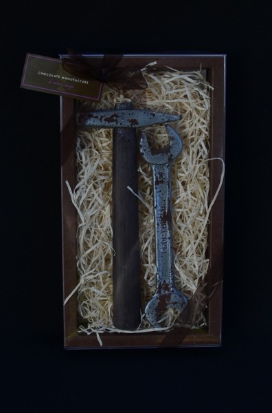 Schokolade Hammer und Maulschlüssel