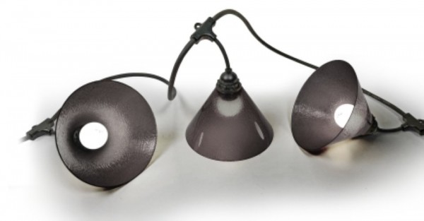 Easy-Connect Dekorative Girlanden Lichterkette Trichter schadow